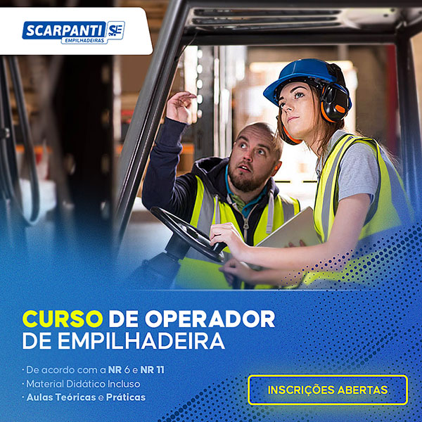 Curso Operador Empilhadeira